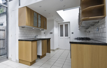 Black Bourton kitchen extension leads